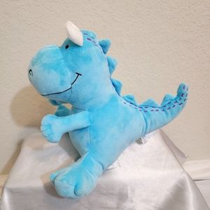 Merry Makers Dav Pilkey Blue Dinosaur Plushie